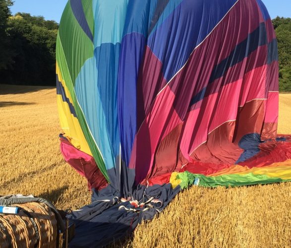 Aterrissage_montgolfière©AmiensBalloon