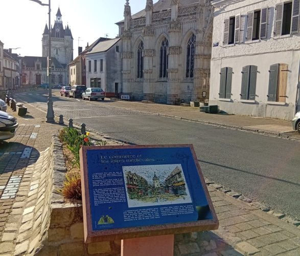parcours pédestre rue